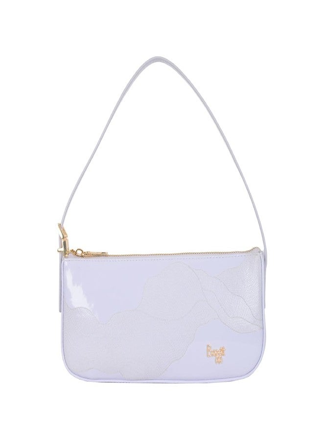 Baggit Women Purple Satchel Handbag Xs Size | Ladies Stylish Casual Purse Bag - Image 2